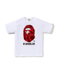 Bape Color Camo By Bathing Ape Tee White X Red