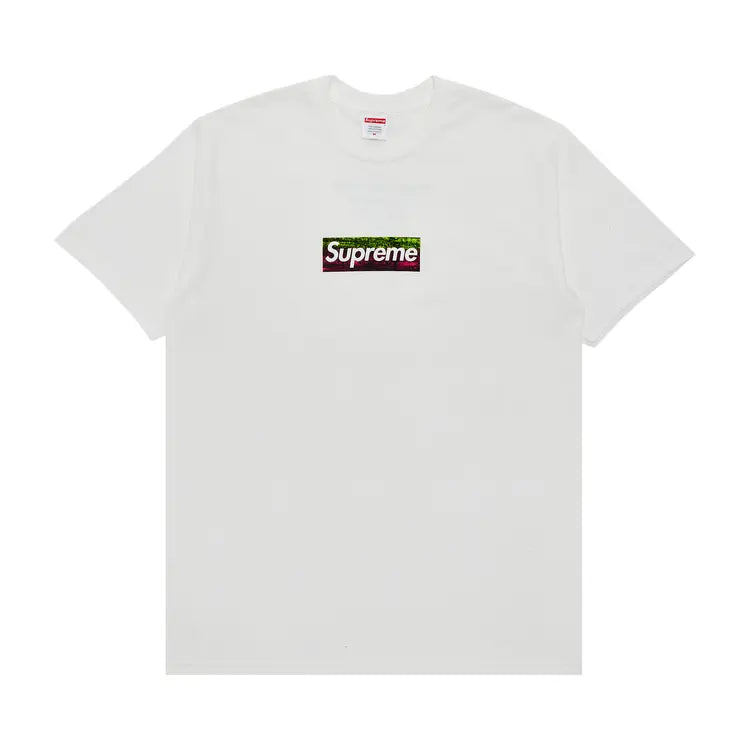 Supreme Los Angeles Fire Relief Box Logo Tee 'White'