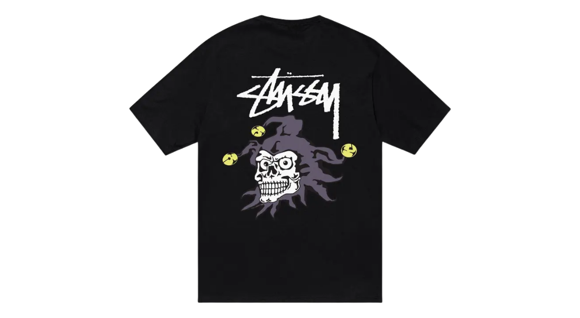 Stussy Joker Tee Black