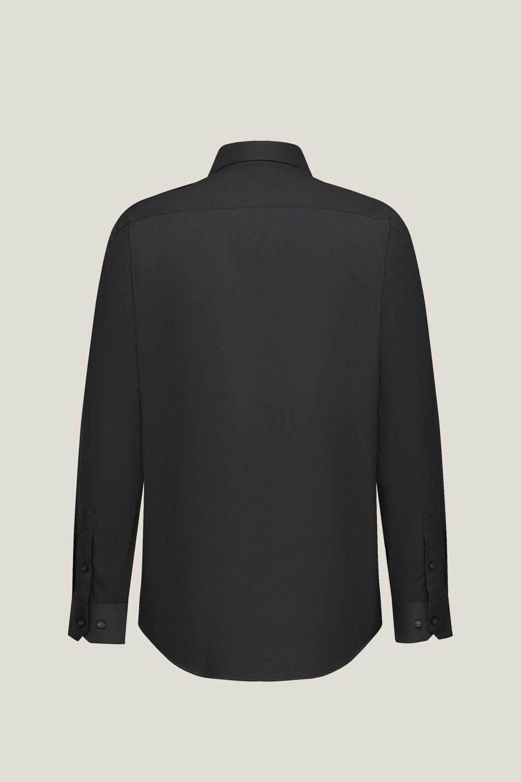 Non-Iron Dry Stretch Texture Stripe Smart Fit Long Sleeve Shirt