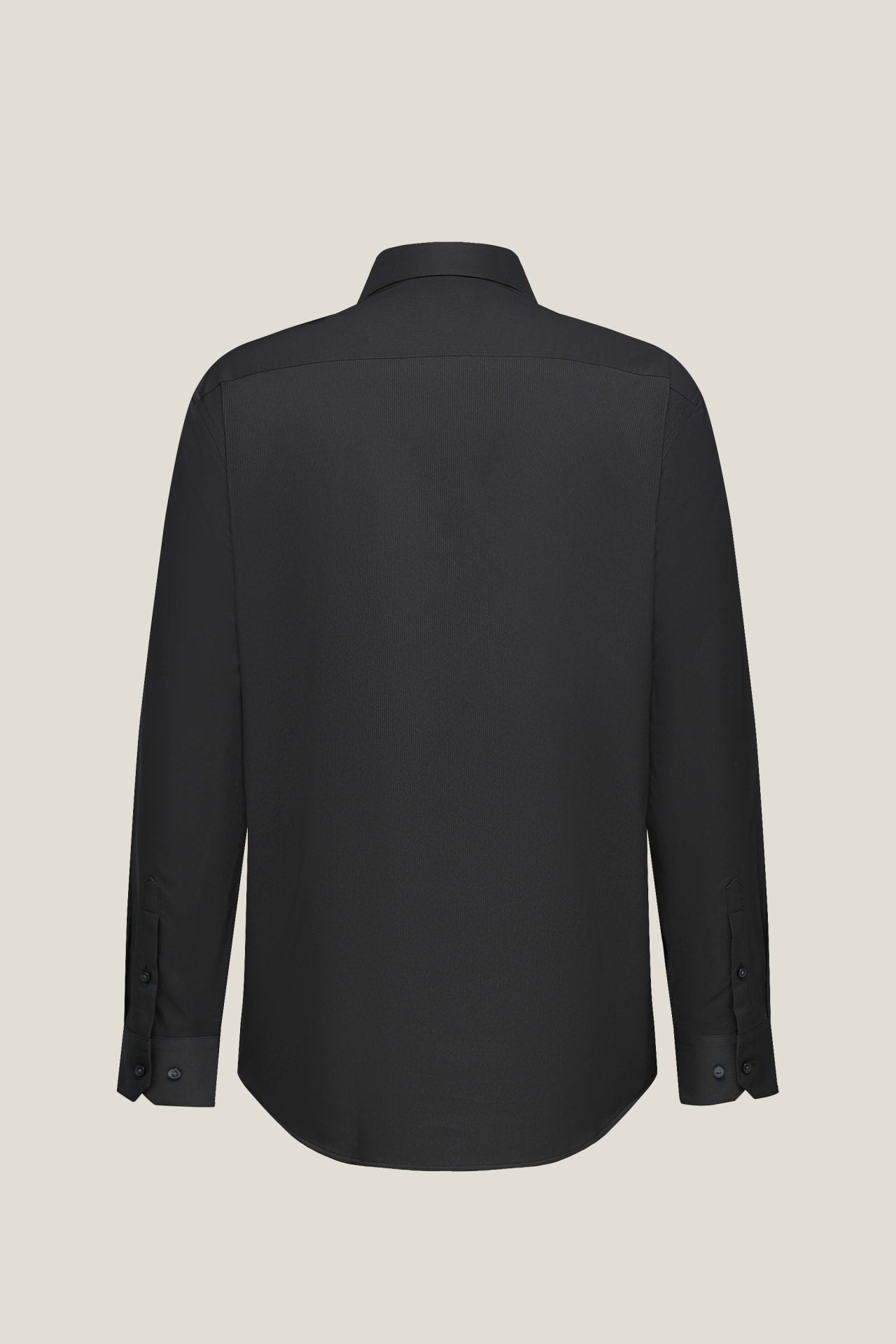 Non-Iron Dry Stretch Texture Stripe Smart Fit Long Sleeve Shirt