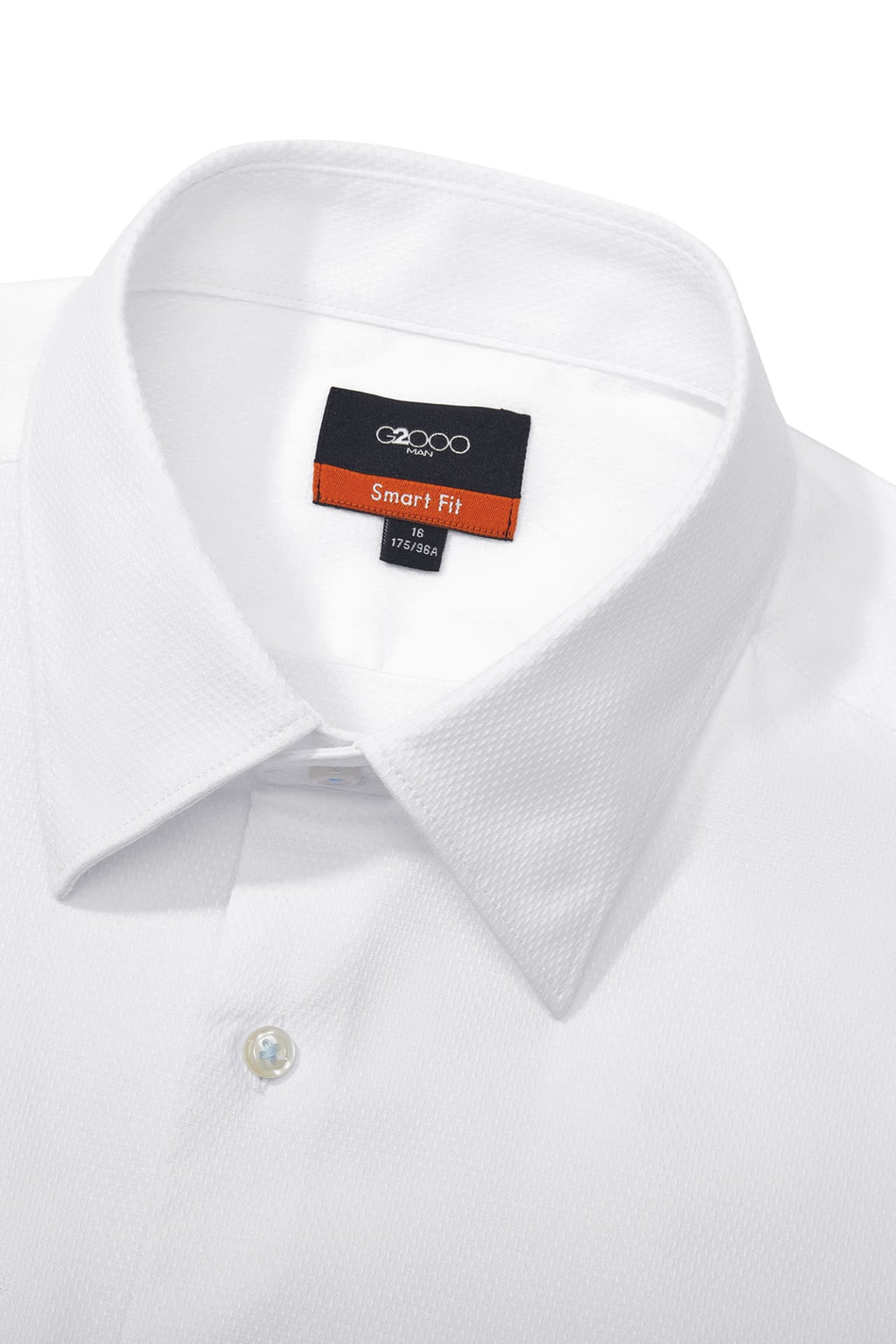 Non-Iron Easy Care Stretch Dot Textured Smart Fit Short Sleeve Shirt