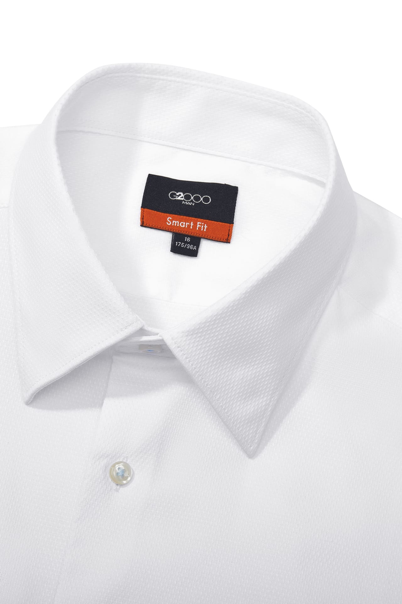 Non-Iron Easy Care Stretch Dot Textured Smart Fit Short Sleeve Shirt