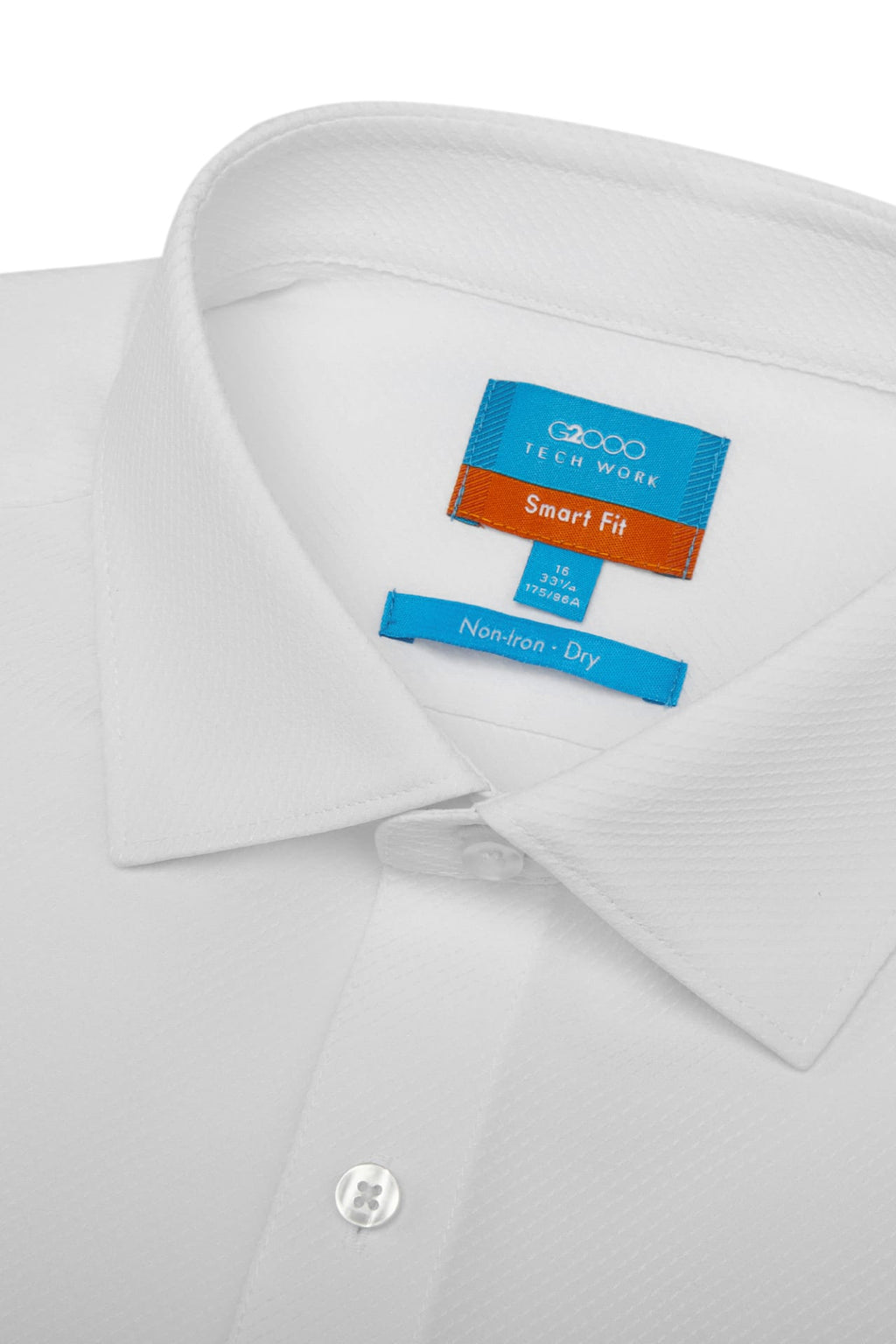 Non-Iron Dry Texture Twill Smart Fit Long Sleeve Shirt