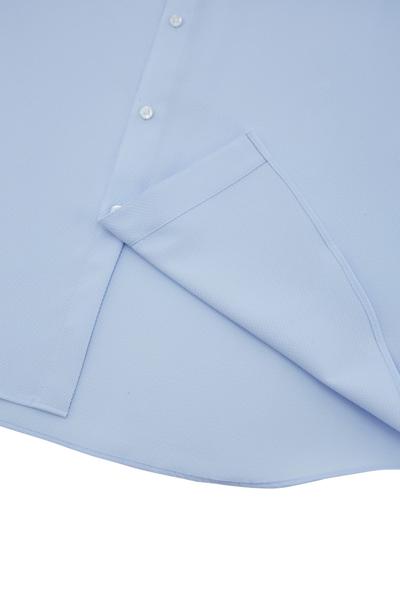 Non-Iron Dry Texture Twill Smart Fit Long Sleeve Shirt