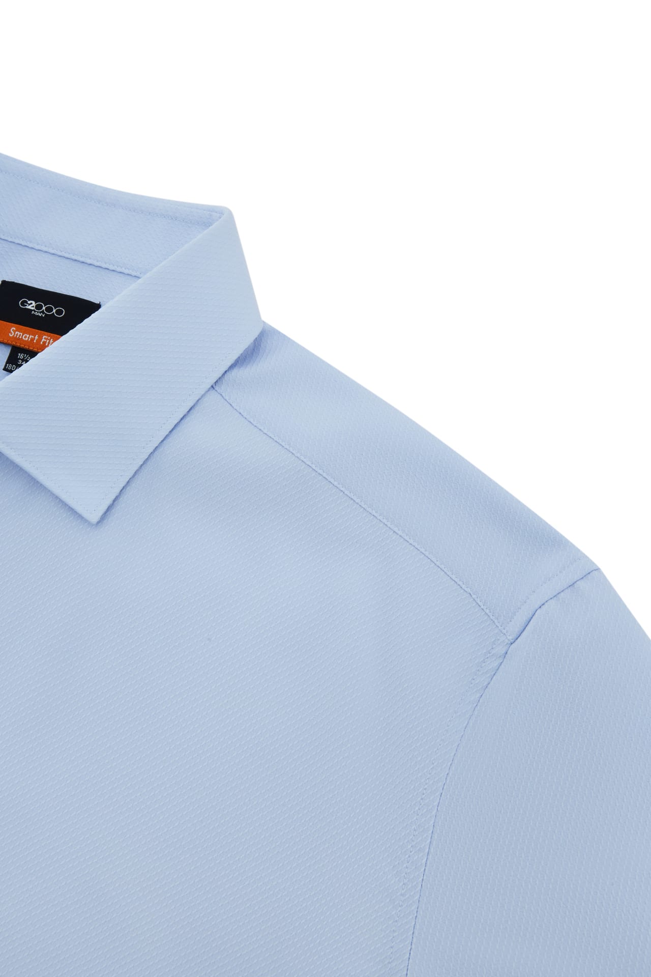 Non-Iron Dry Texture Twill Smart Fit Long Sleeve Shirt