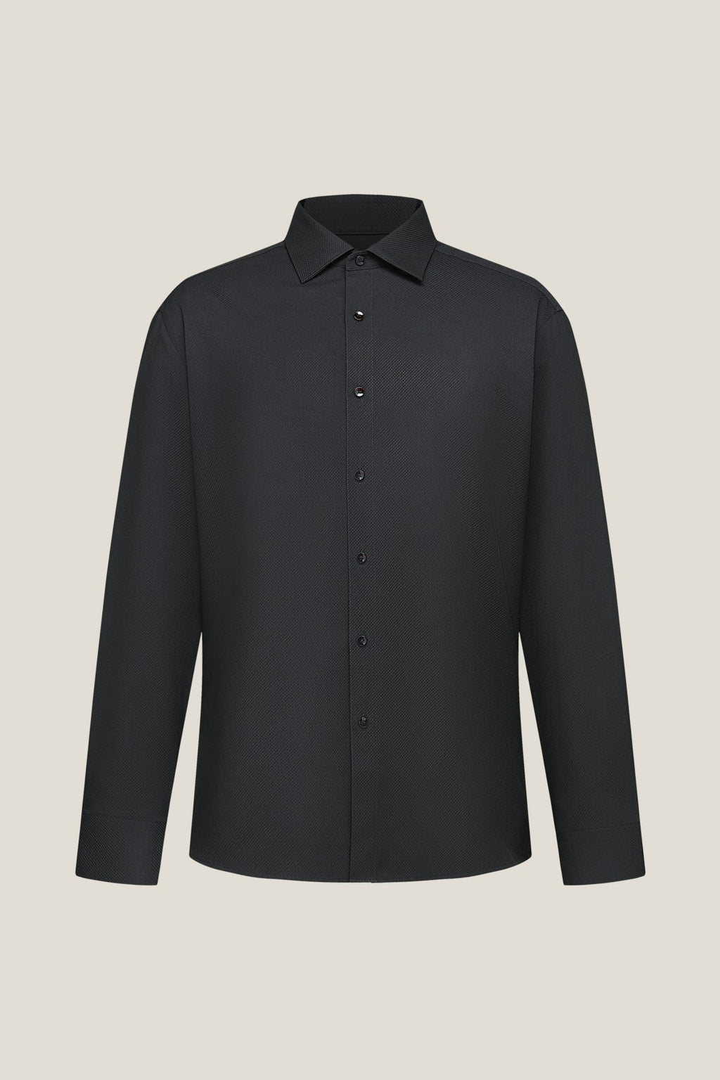Non-Iron Dry Texture Twill Smart Fit Long Sleeve Shirt
