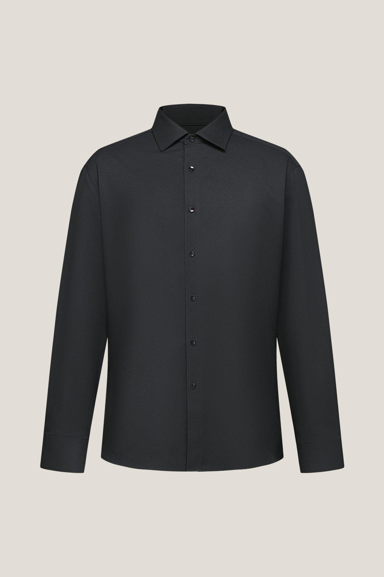 Non-Iron Dry Texture Twill Smart Fit Long Sleeve Shirt