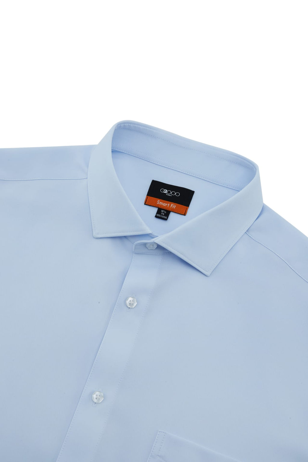 Non-Iron Dry Poplin Smart Fit Long Sleeve Shirt