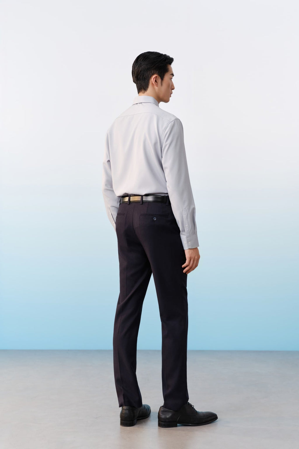Non-Iron Dry Poplin Smart Fit Long Sleeve Shirt