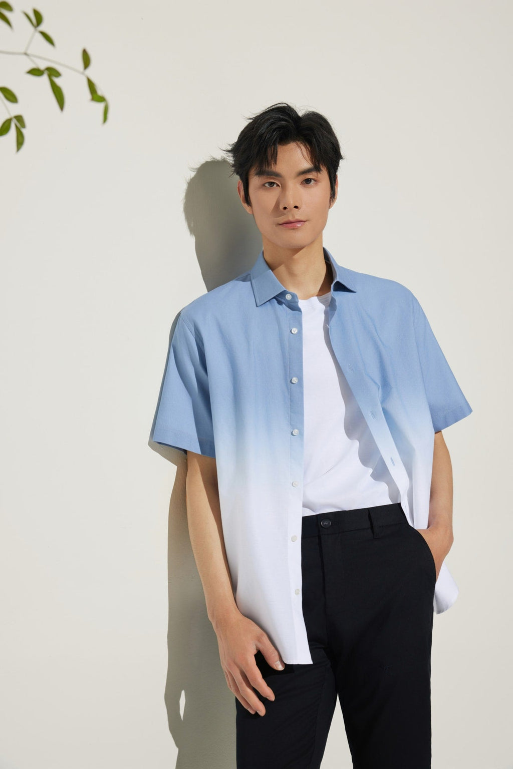 Cotton Blend Extra Slim Fit Twill Casual Pants