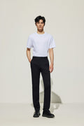 Cotton Blend Extra Slim Fit Twill Casual Pants
