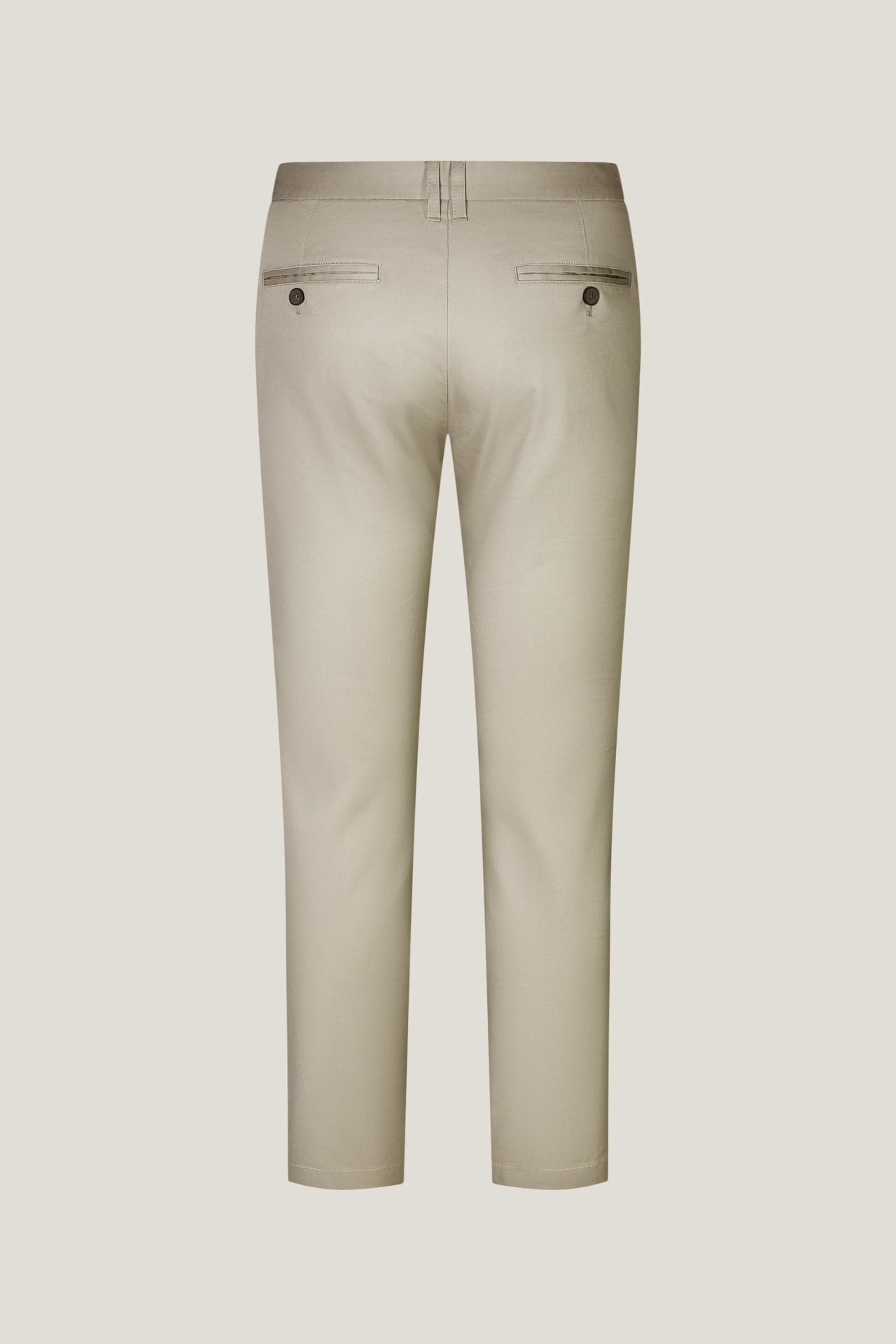 Cotton Blend Extra Slim Fit Twill Casual Pants