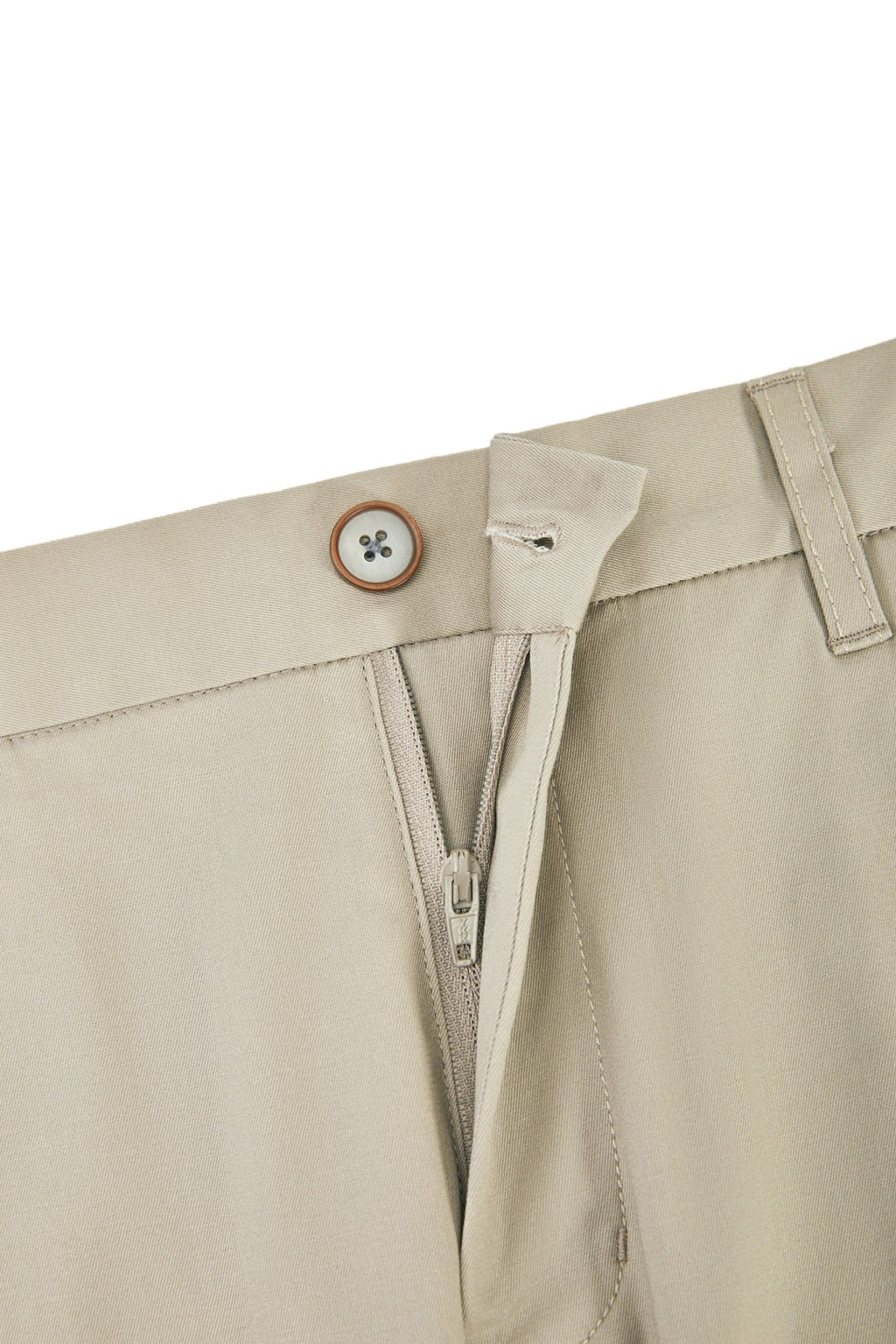 Cotton Blend Extra Slim Fit Twill Casual Pants
