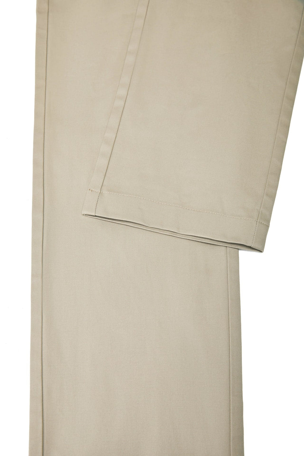 Cotton Blend Extra Slim Fit Twill Casual Pants