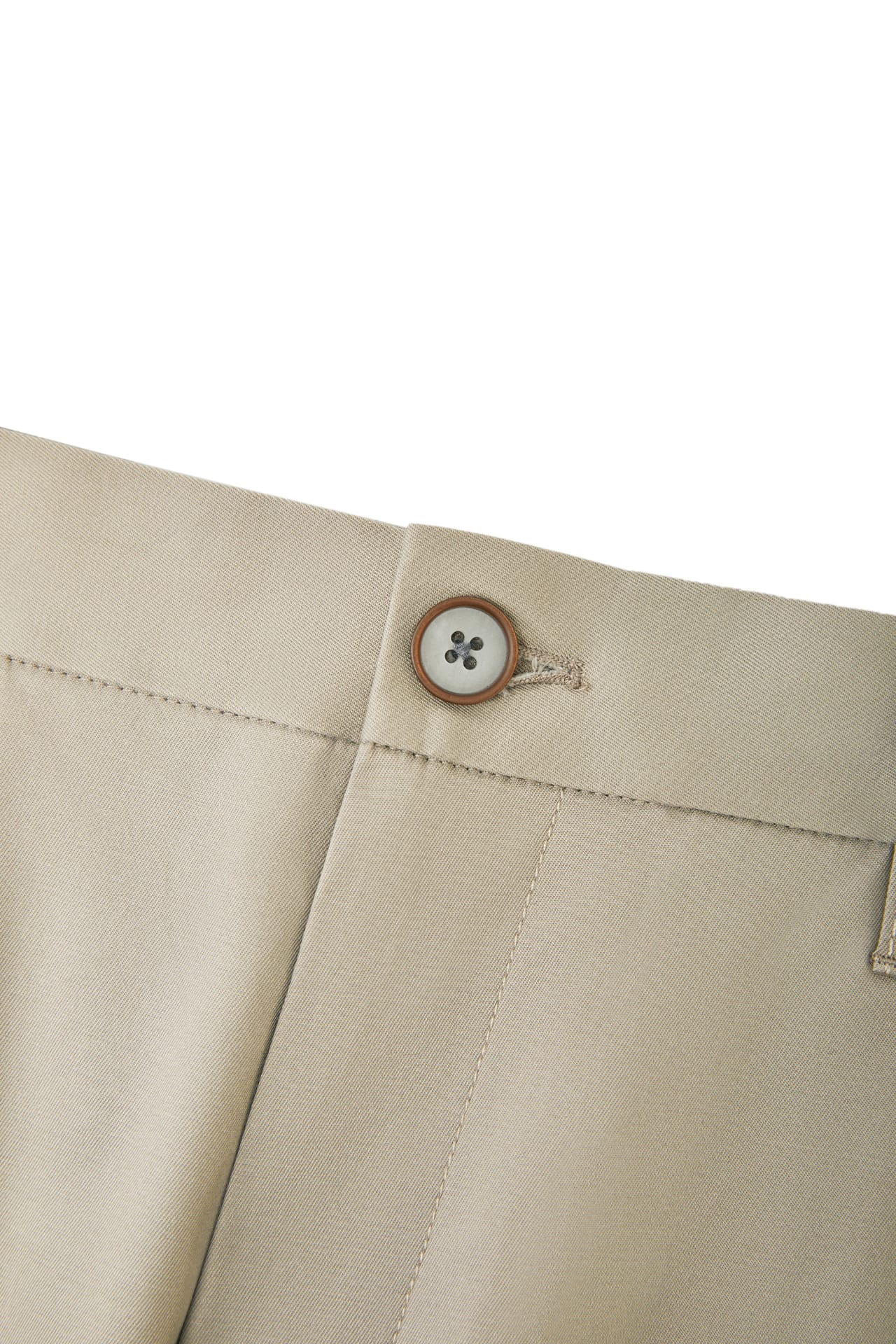 Cotton Blend Extra Slim Fit Twill Casual Pants