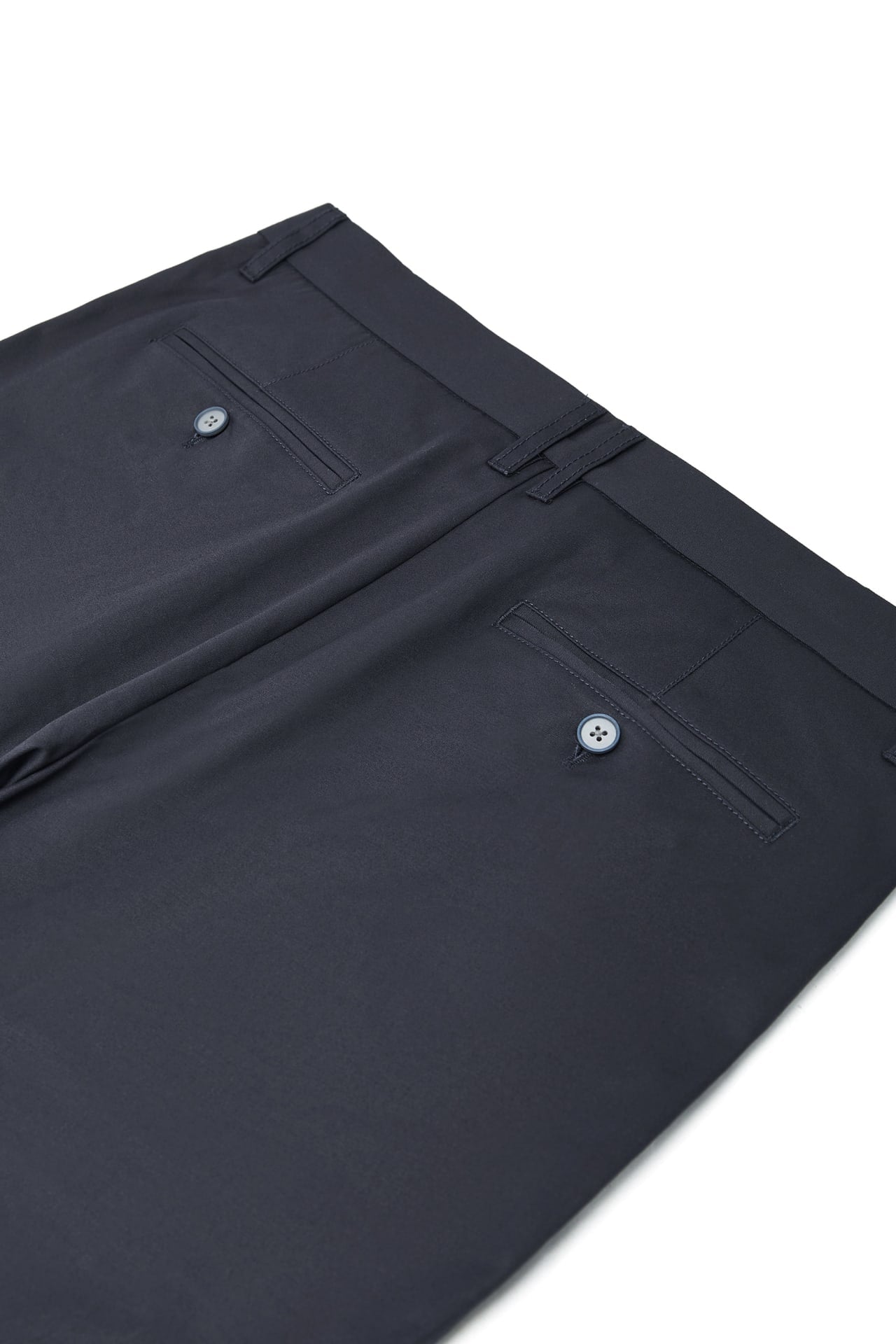 Cotton Blend Extra Slim Fit Twill Casual Pants