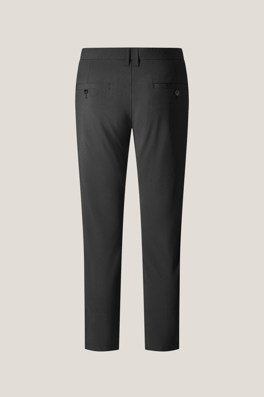 Poly Cupro Slim Tapered Fit Casual Pants