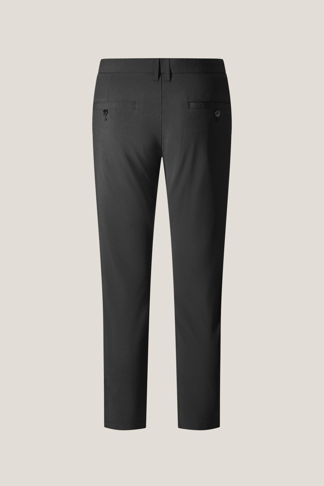 Poly Cupro Slim Tapered Fit Casual Pants