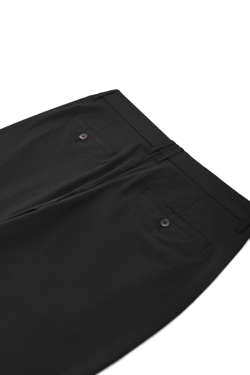 Poly Cupro Slim Tapered Fit Casual Pants