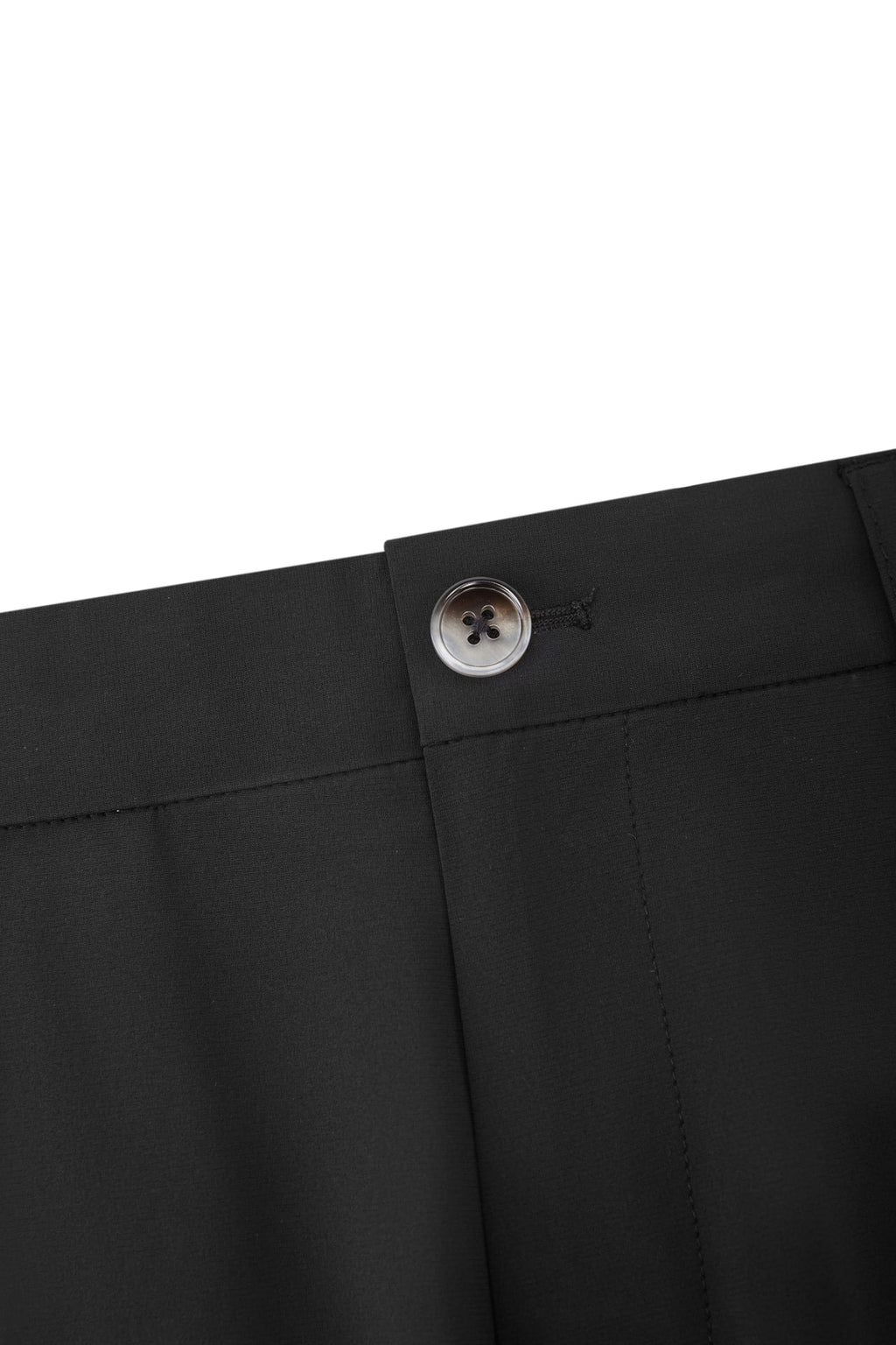 Poly Cupro Slim Tapered Fit Casual Pants