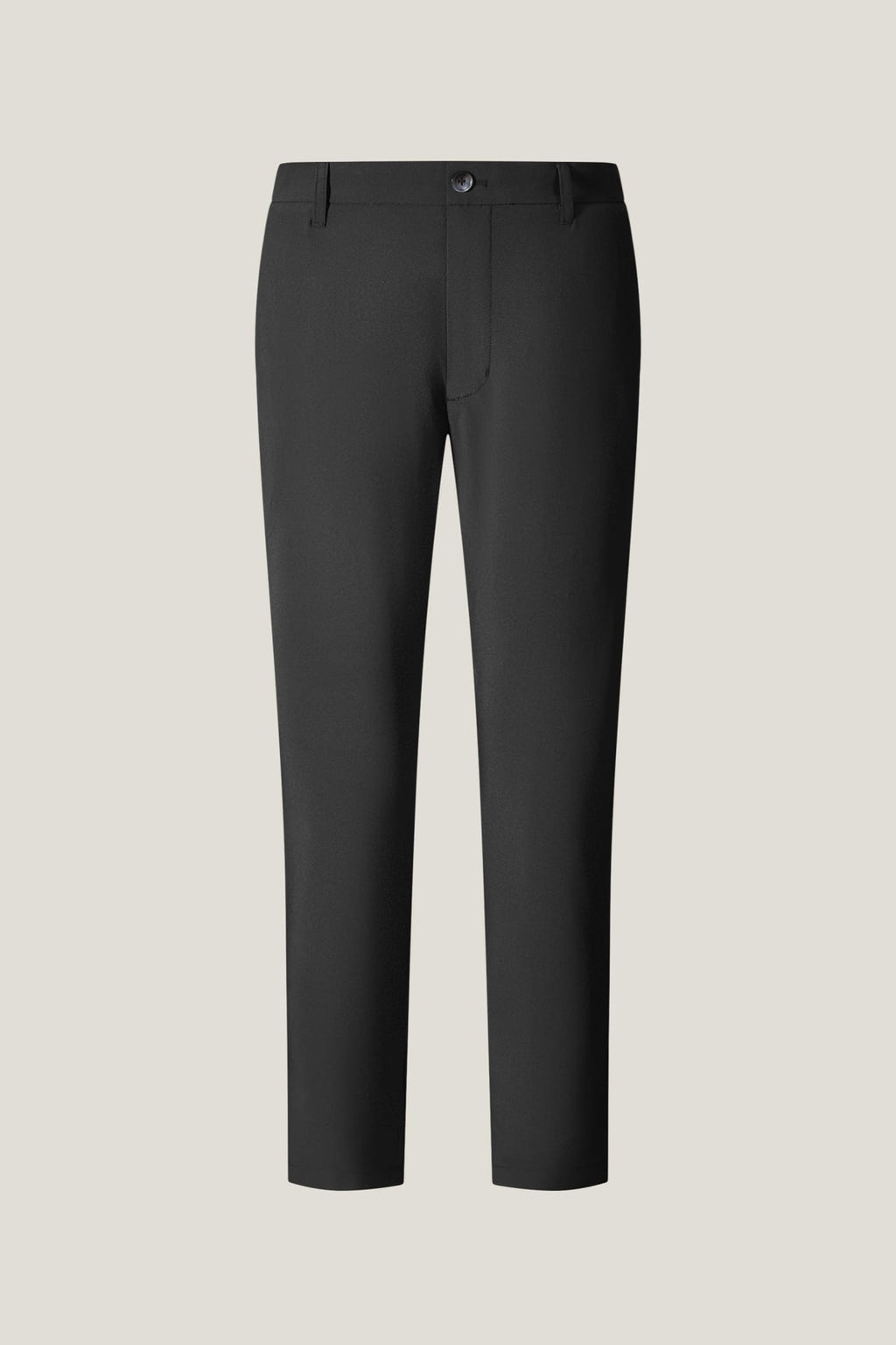 Poly Cupro Slim Tapered Fit Casual Pants