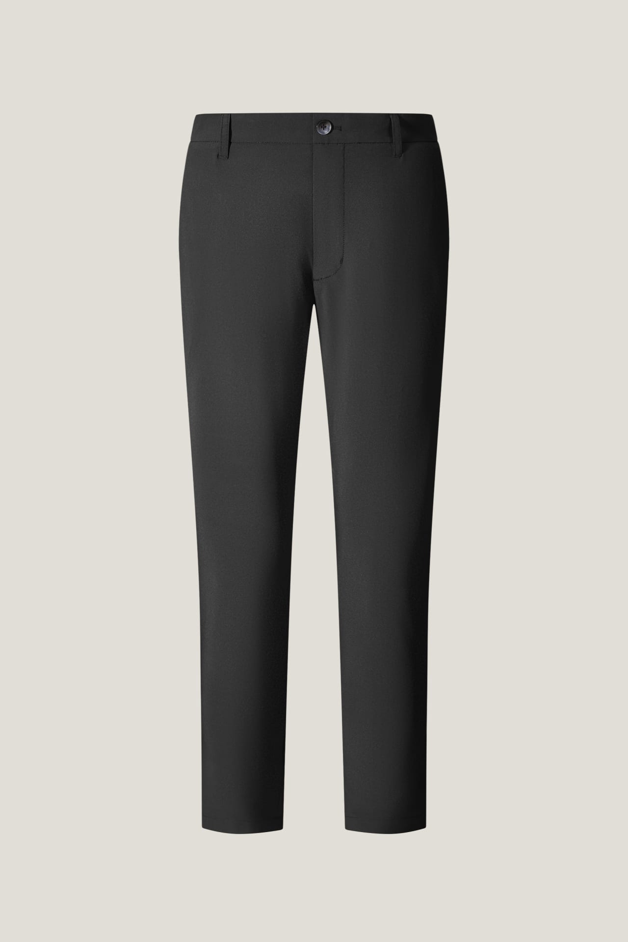 Poly Cupro Slim Tapered Fit Casual Pants