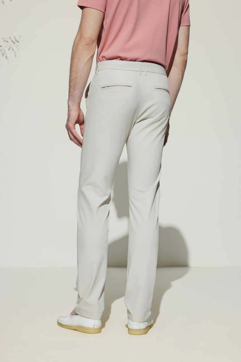 Multi-Way Stretch  Extra Slim Fit Twill Casual Pants