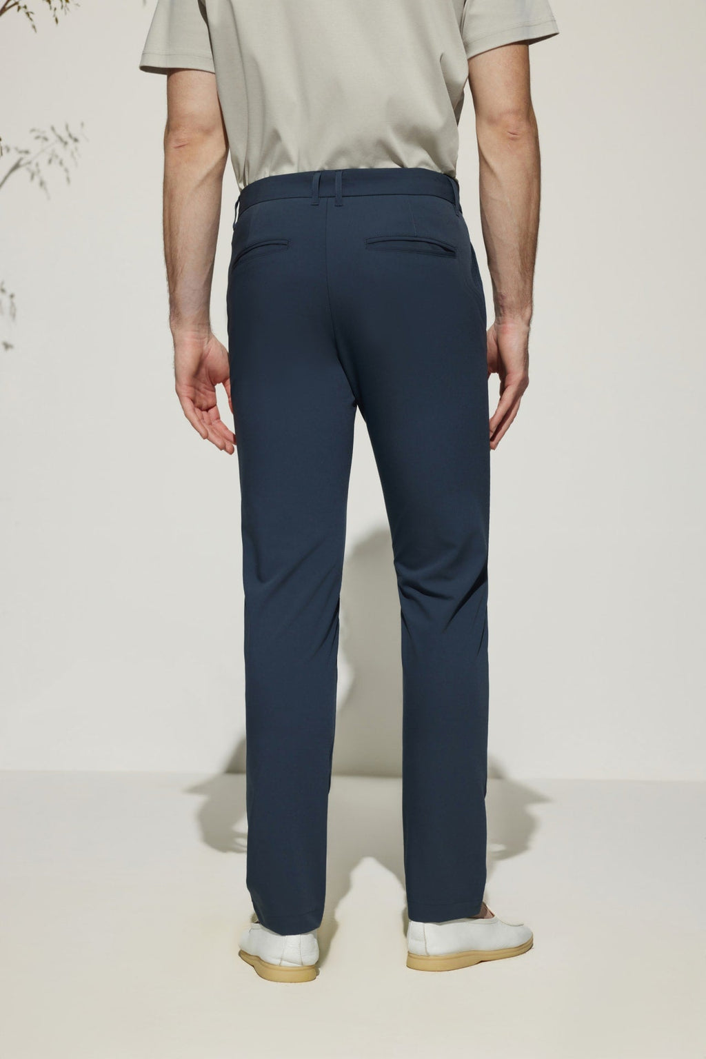 Multi-Way Stretch  Extra Slim Fit Twill Casual Pants