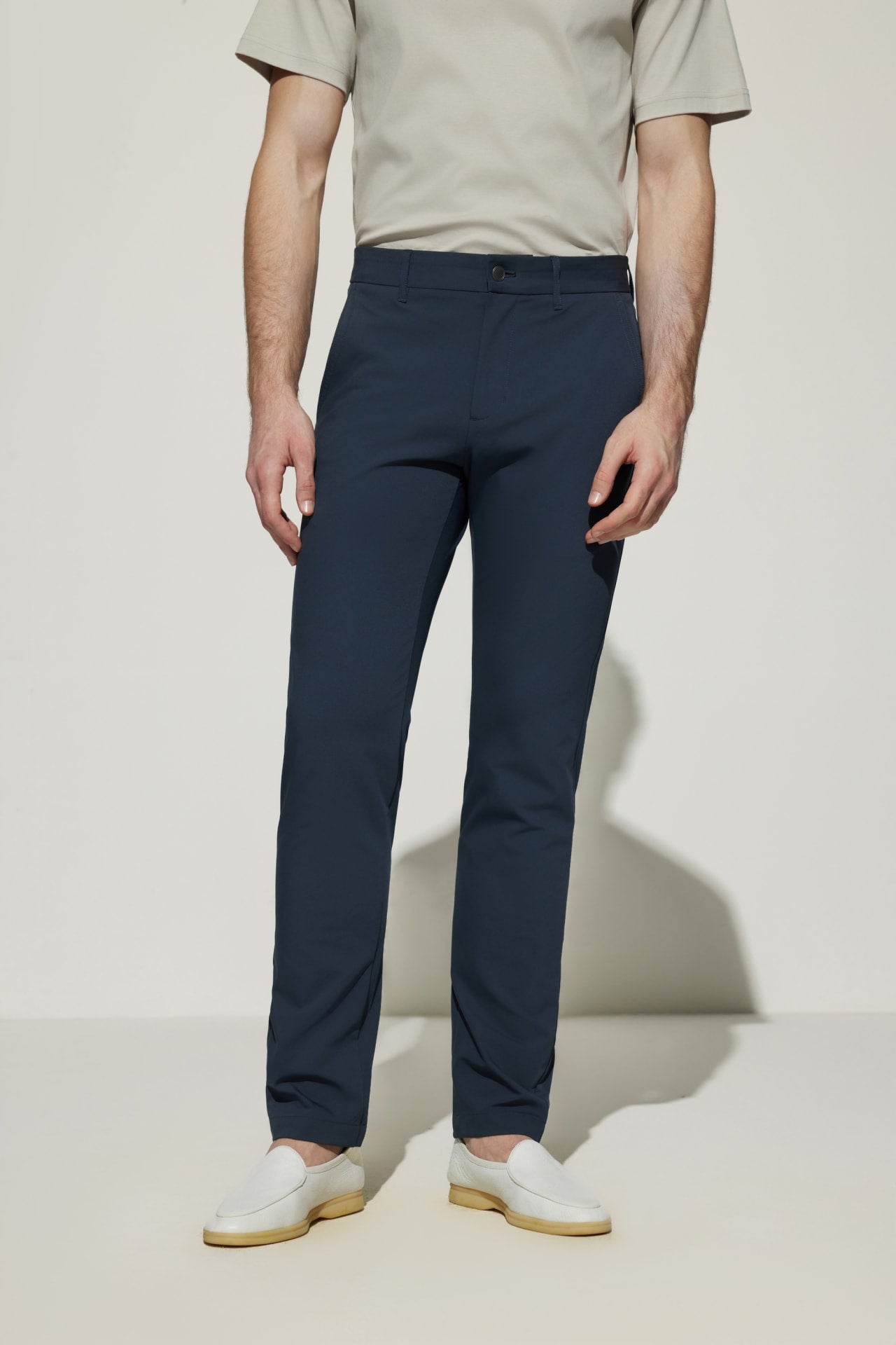 Multi-Way Stretch  Extra Slim Fit Twill Casual Pants