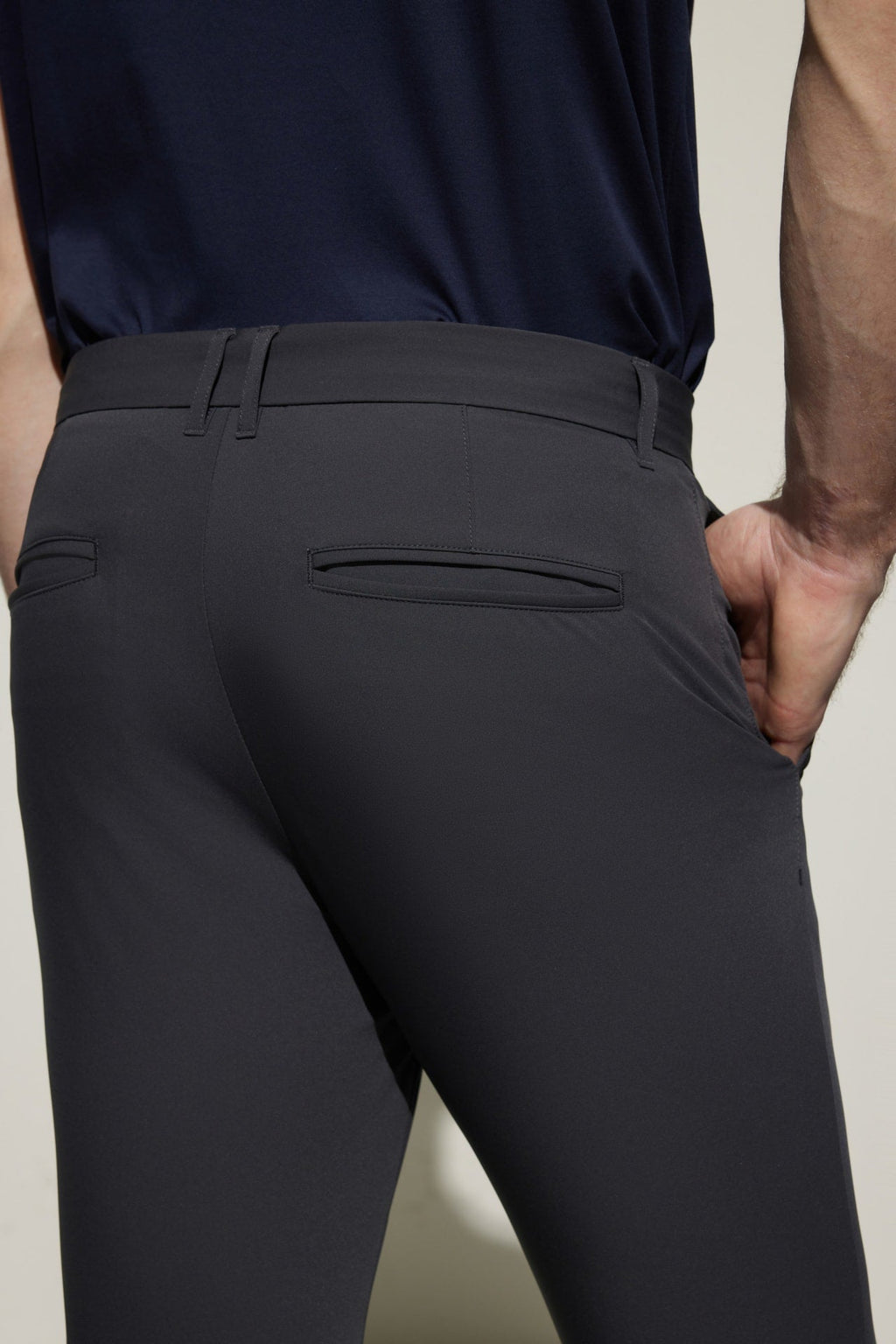 Multi-Way Stretch  Extra Slim Fit Twill Casual Pants