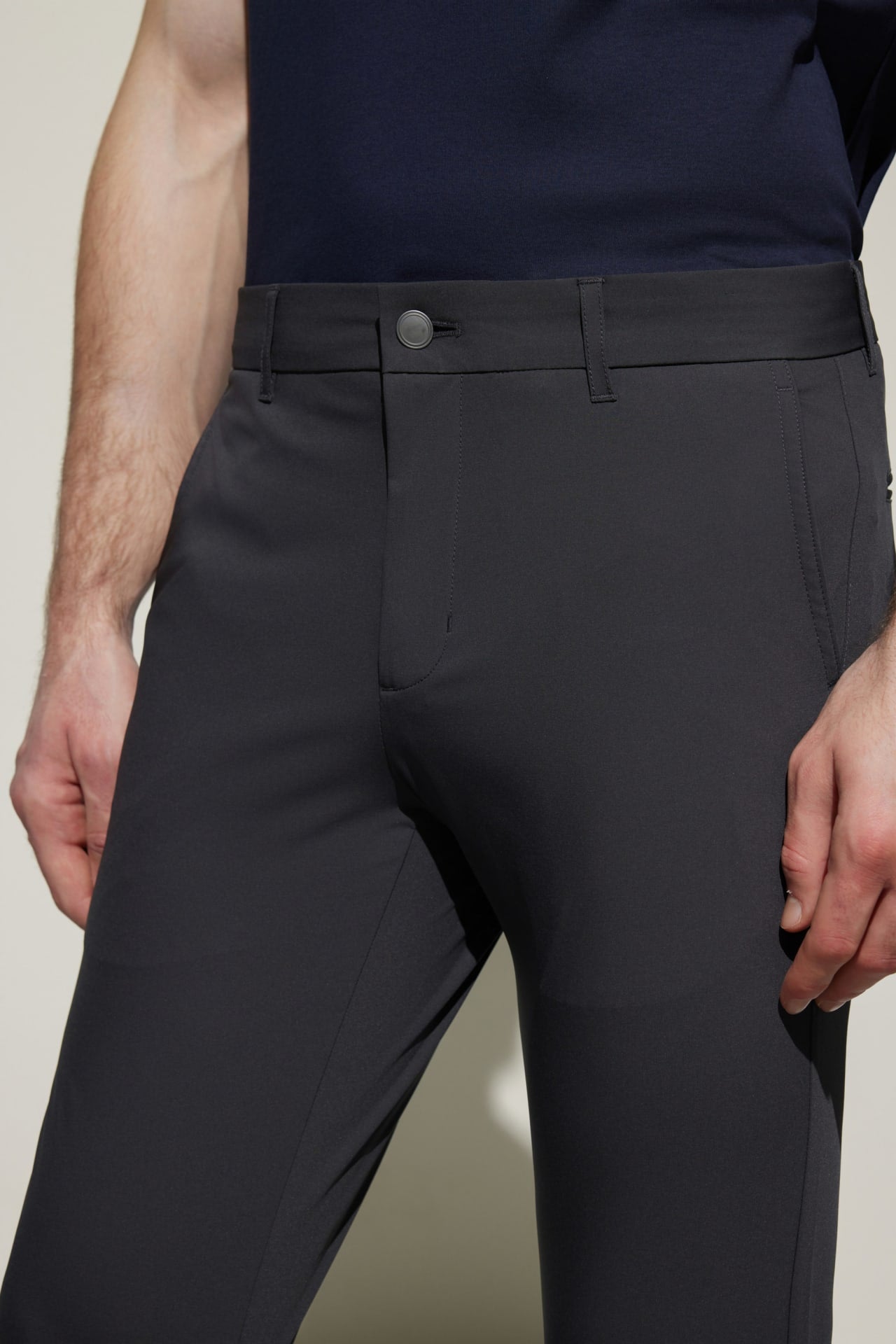 Multi-Way Stretch  Extra Slim Fit Twill Casual Pants