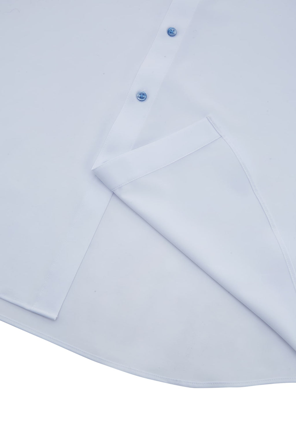 Non-Iron Dry Multi-Way Stretch Poplin Slim Fit Long Sleeve Shirt