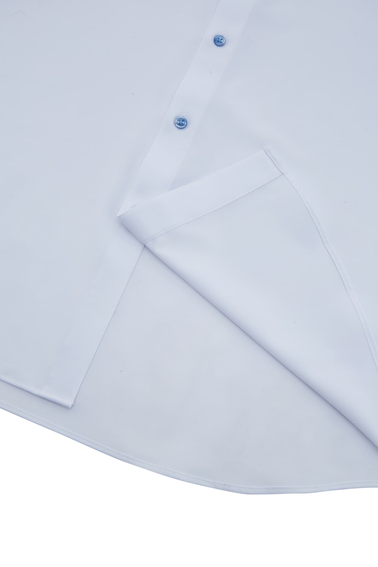 Non-Iron Dry Multi-Way Stretch Poplin Slim Fit Long Sleeve Shirt