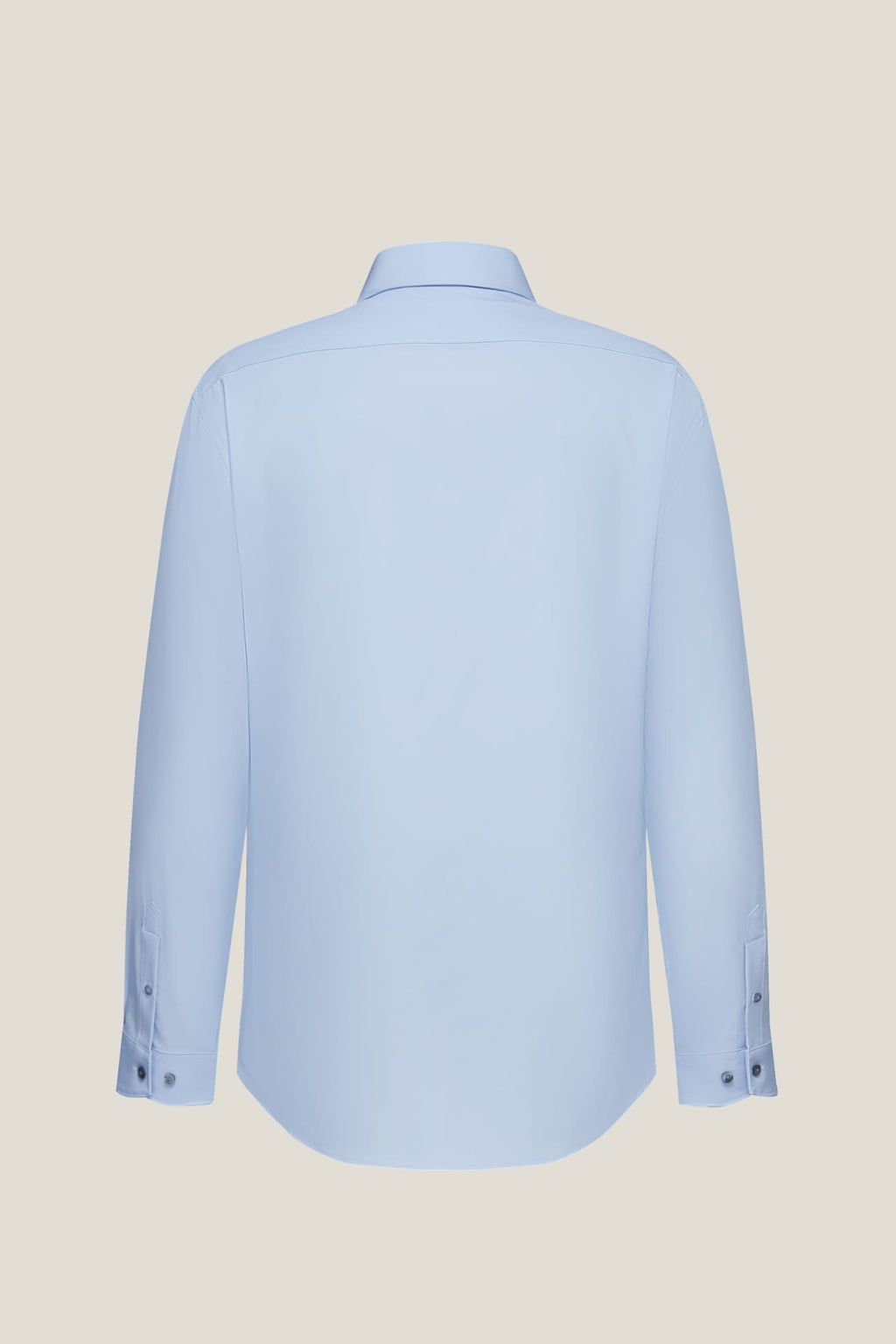 Non-Iron Dry Multi-Way Stretch Poplin Slim Fit Long Sleeve Shirt