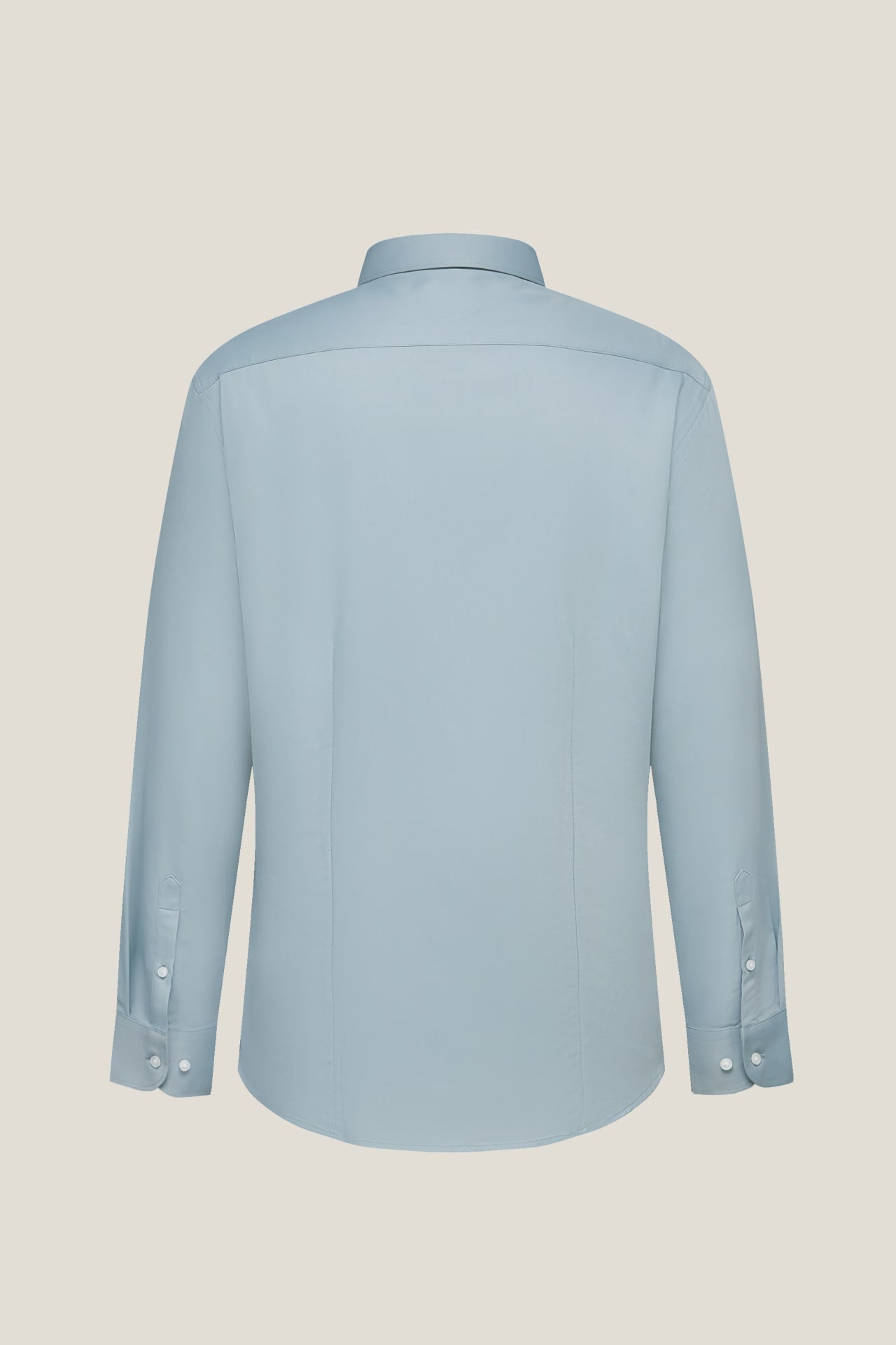 Easy Care Opaque Anti UV Fine Twill Smart Fit Long Sleeve Shirt