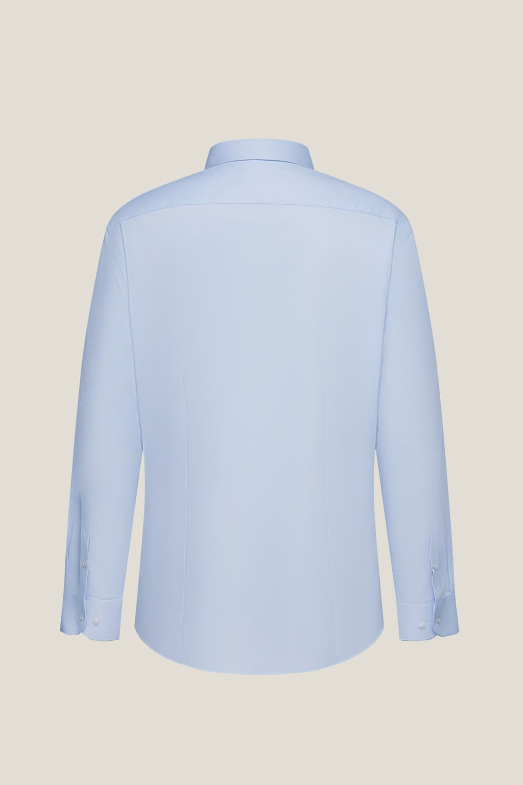 Easy Care Opaque Anti UV Fine Twill Smart Fit Long Sleeve Shirt