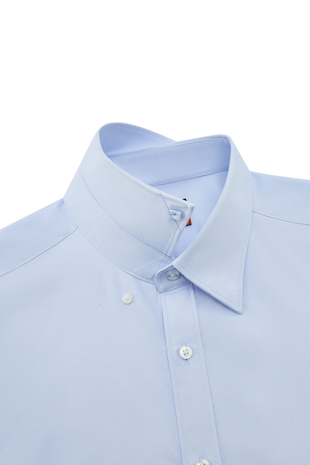 Easy Care Opaque Anti UV Fine Twill Smart Fit Long Sleeve Shirt