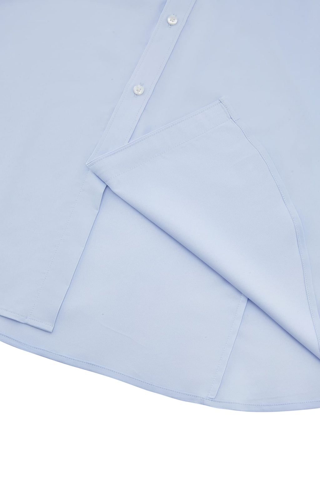 Easy Care Opaque Anti UV Fine Twill Smart Fit Long Sleeve Shirt