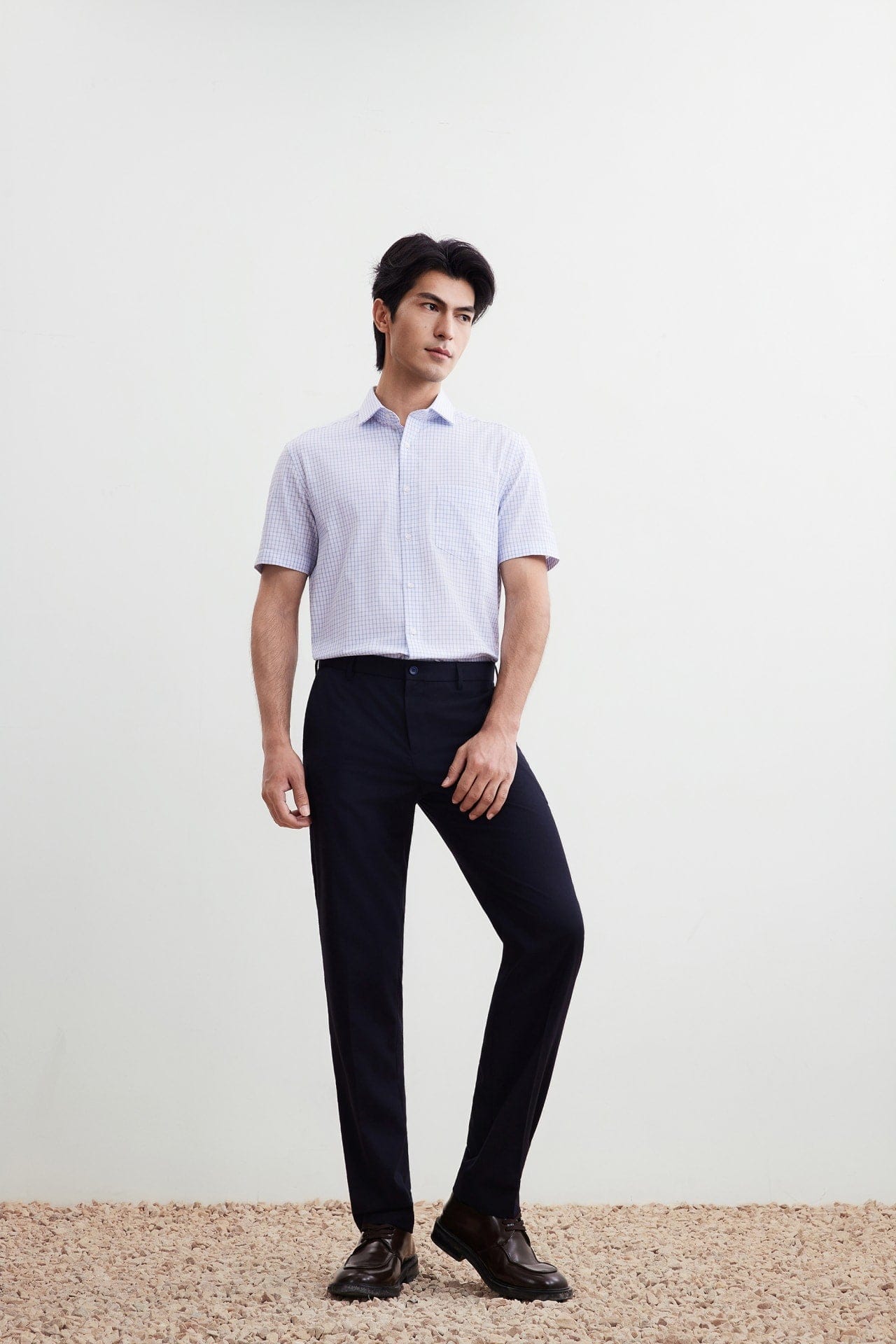 Anti-Bacterial Smart Fit Tencel Linen Blend Suit Pants