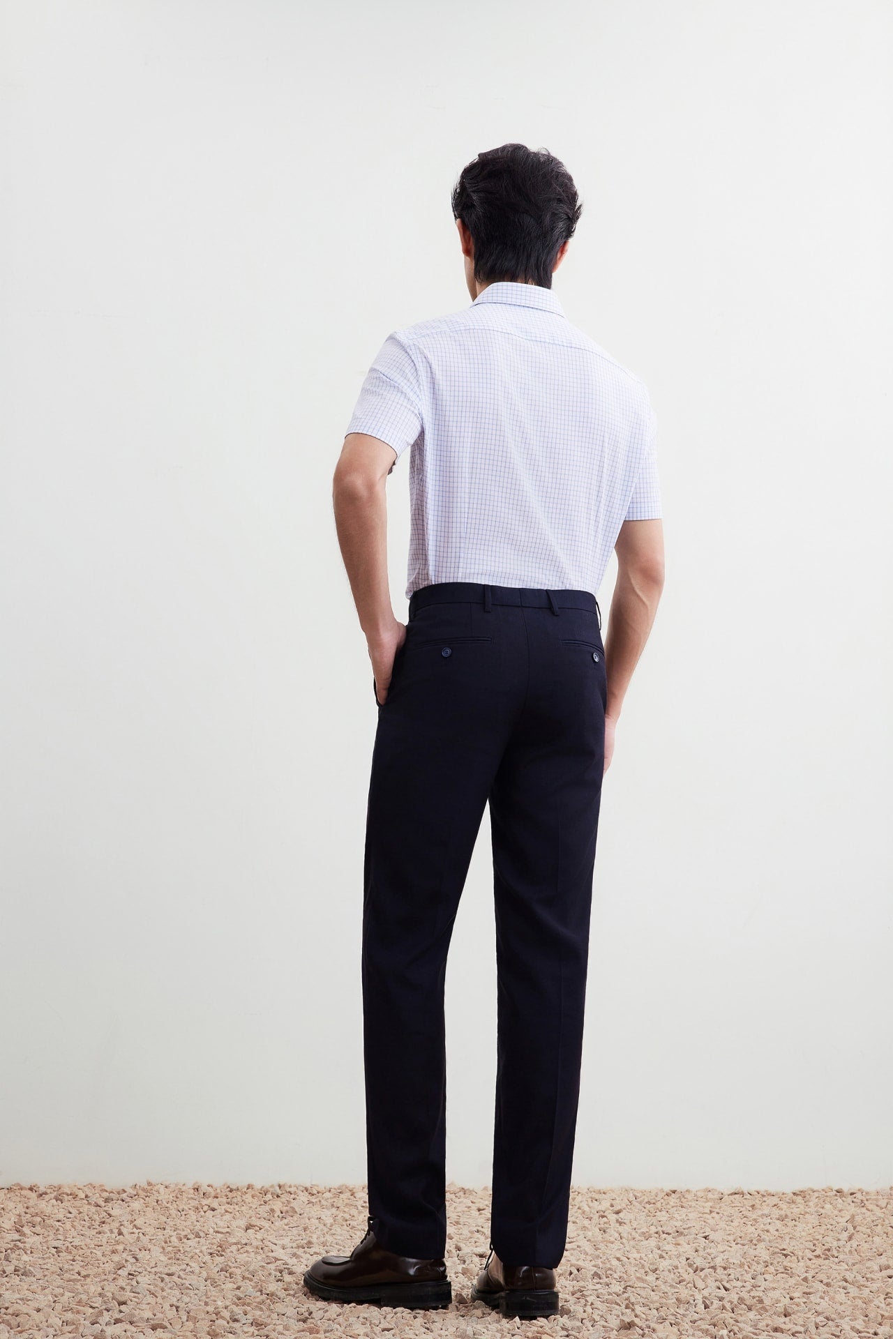 Anti-Bacterial Smart Fit Tencel Linen Blend Suit Pants