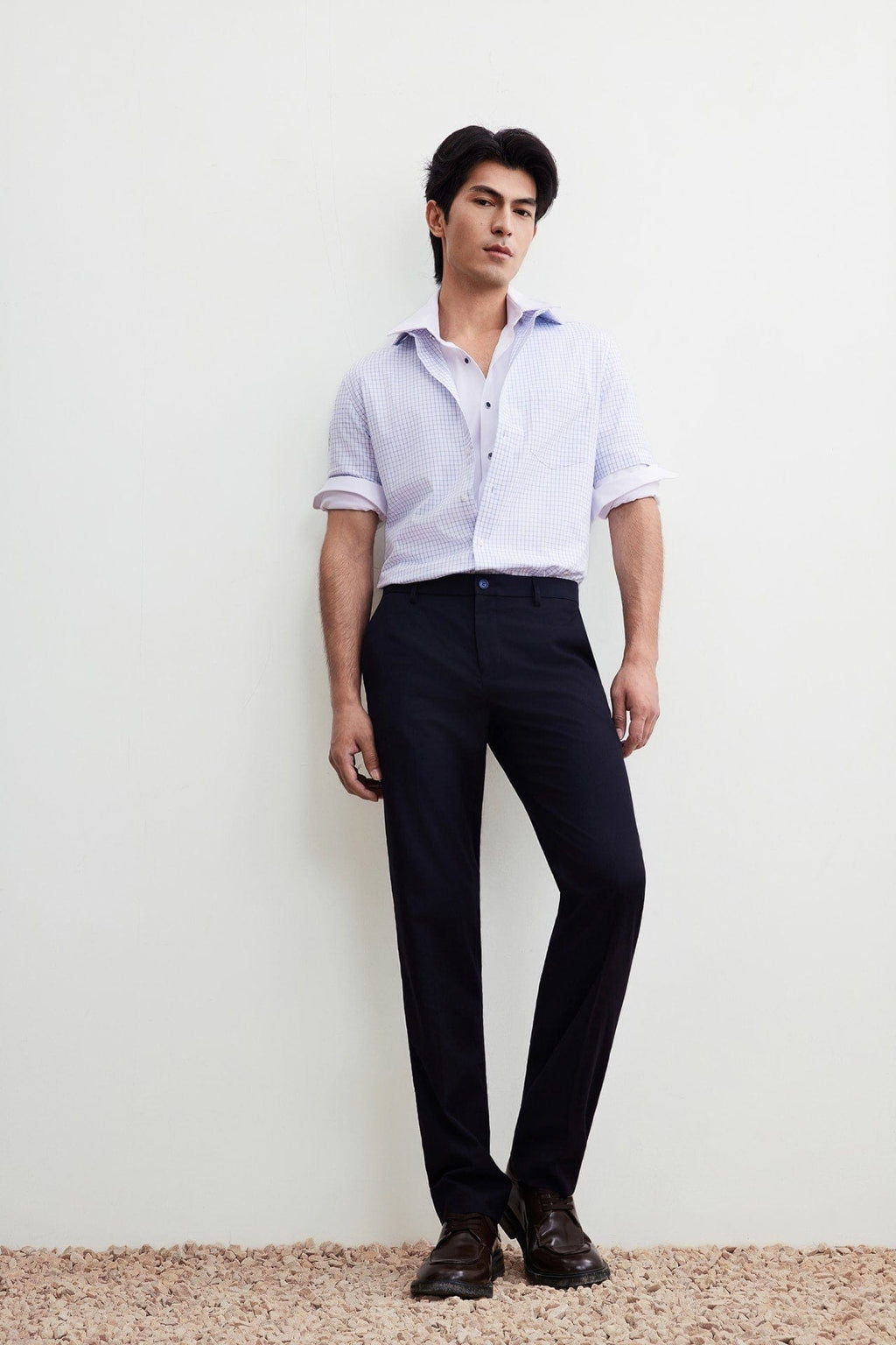 Anti-Bacterial Smart Fit Tencel Linen Blend Suit Pants