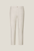 Breezy Comfort Cotton Blend Slim Tapered Fit Twill Casual Pants