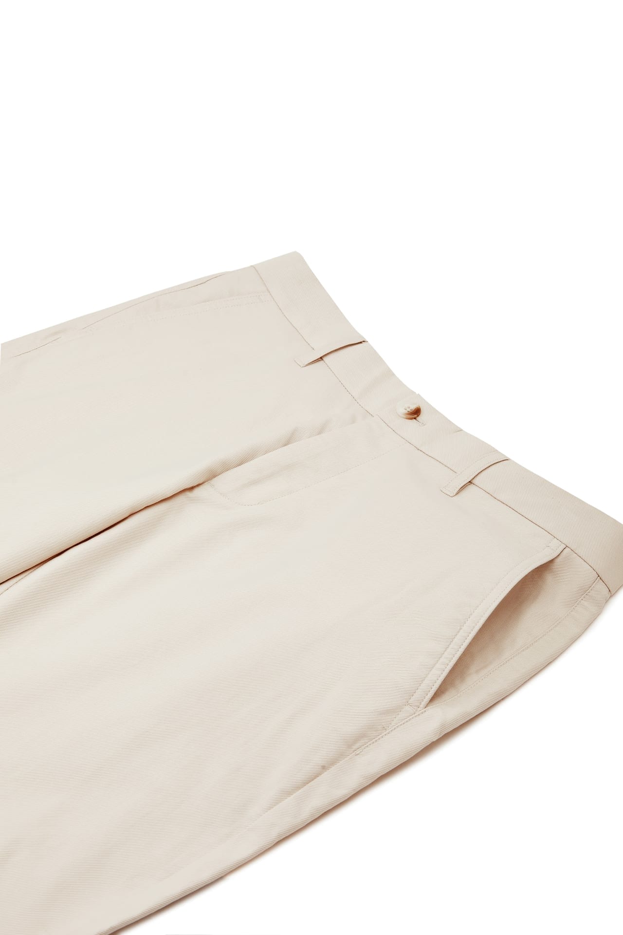 Breezy Comfort Cotton Blend Slim Tapered Fit Twill Casual Pants