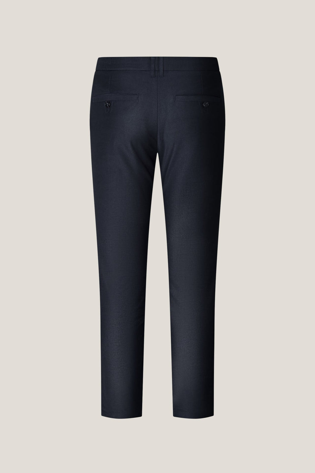 Breezy Comfort Cotton Blend Slim Tapered Fit Twill Casual Pants