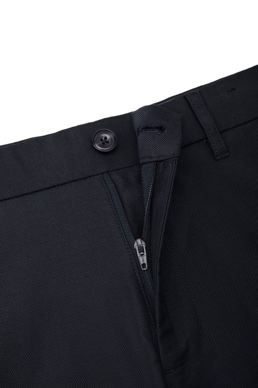 Breezy Comfort Cotton Blend Slim Tapered Fit Twill Casual Pants