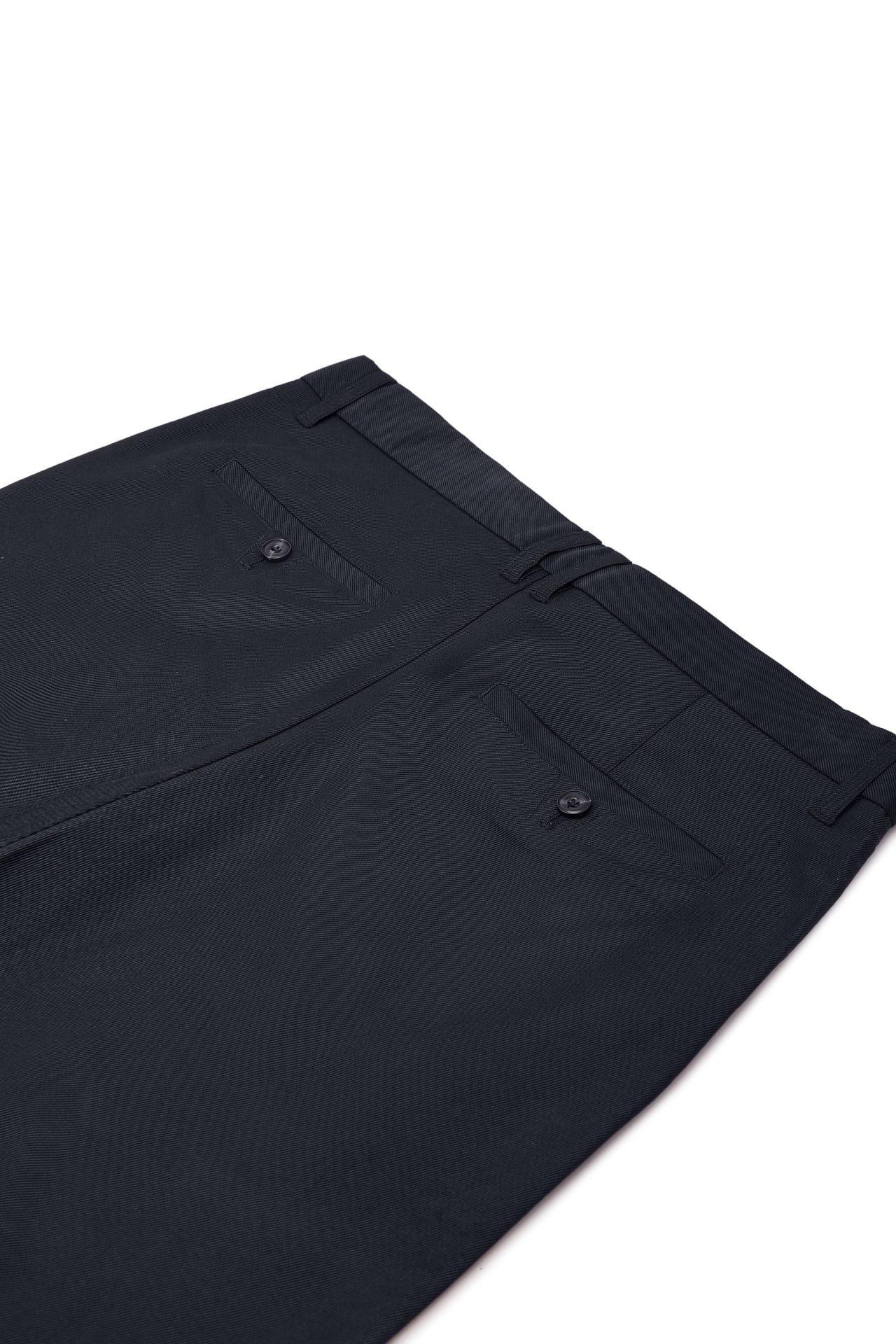 Breezy Comfort Cotton Blend Slim Tapered Fit Twill Casual Pants