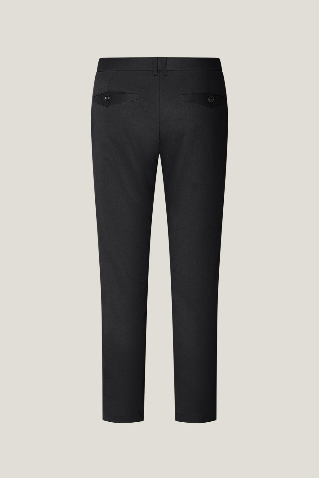 Warm Weave Cotton Blend Wide Fit Sueded Twill Casual Pants