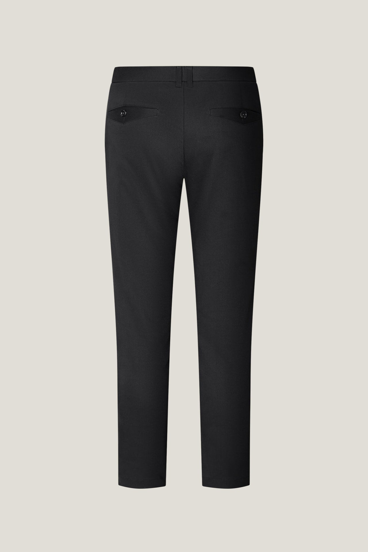 Warm Weave Cotton Blend Wide Fit Sueded Twill Casual Pants
