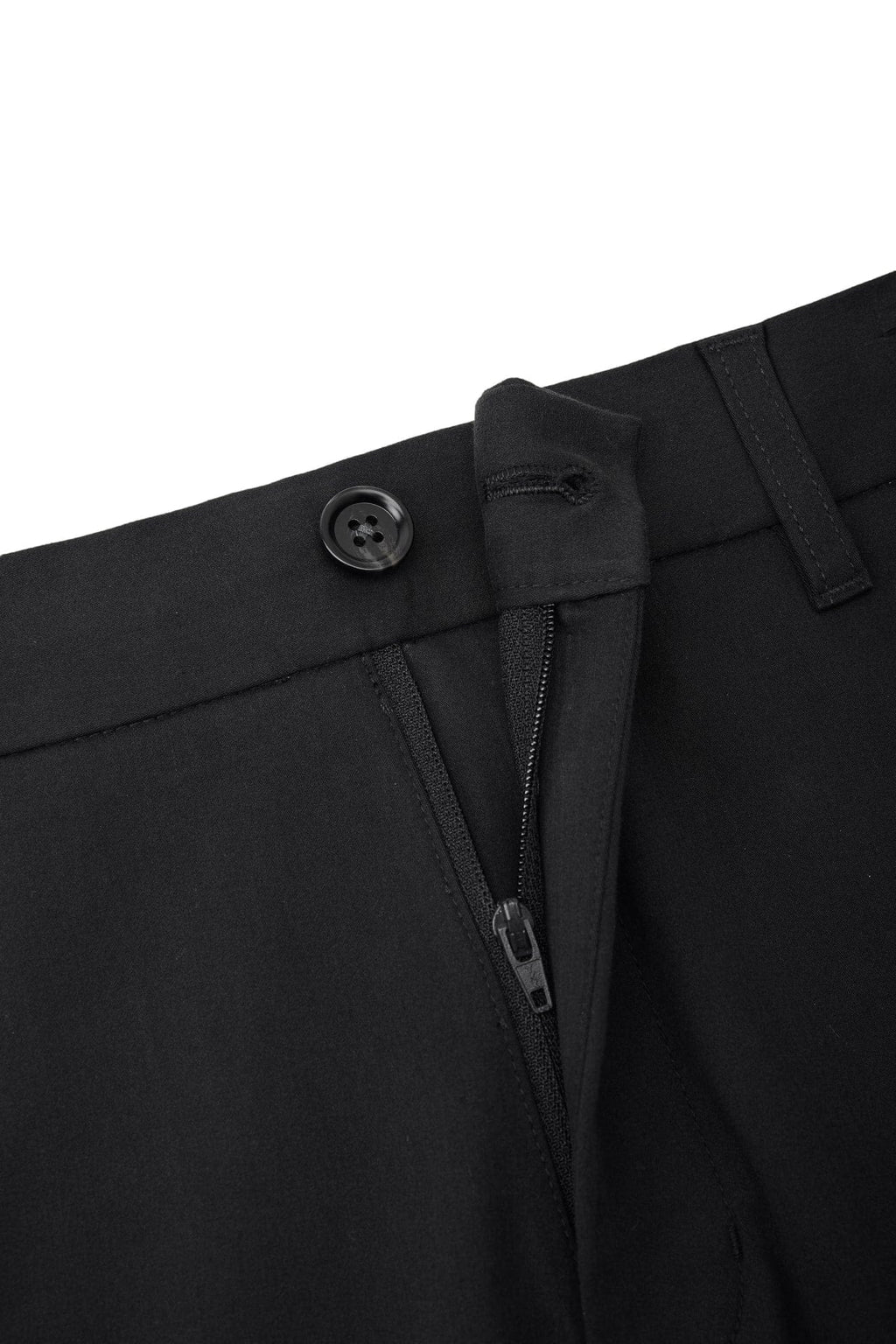Warm Weave Cotton Blend Wide Fit Sueded Twill Casual Pants